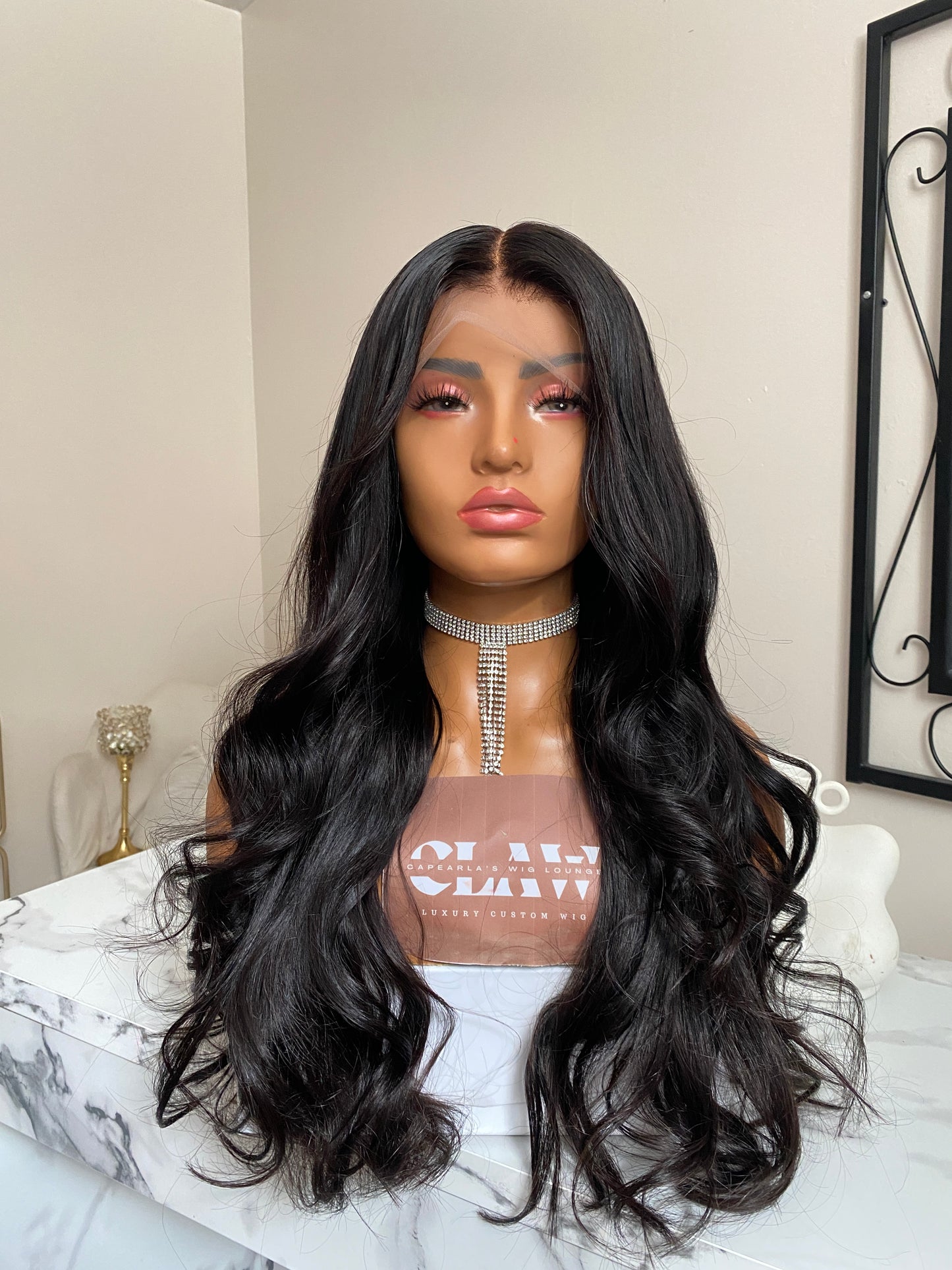 Kourtney 20" || Glueless Lace front wig