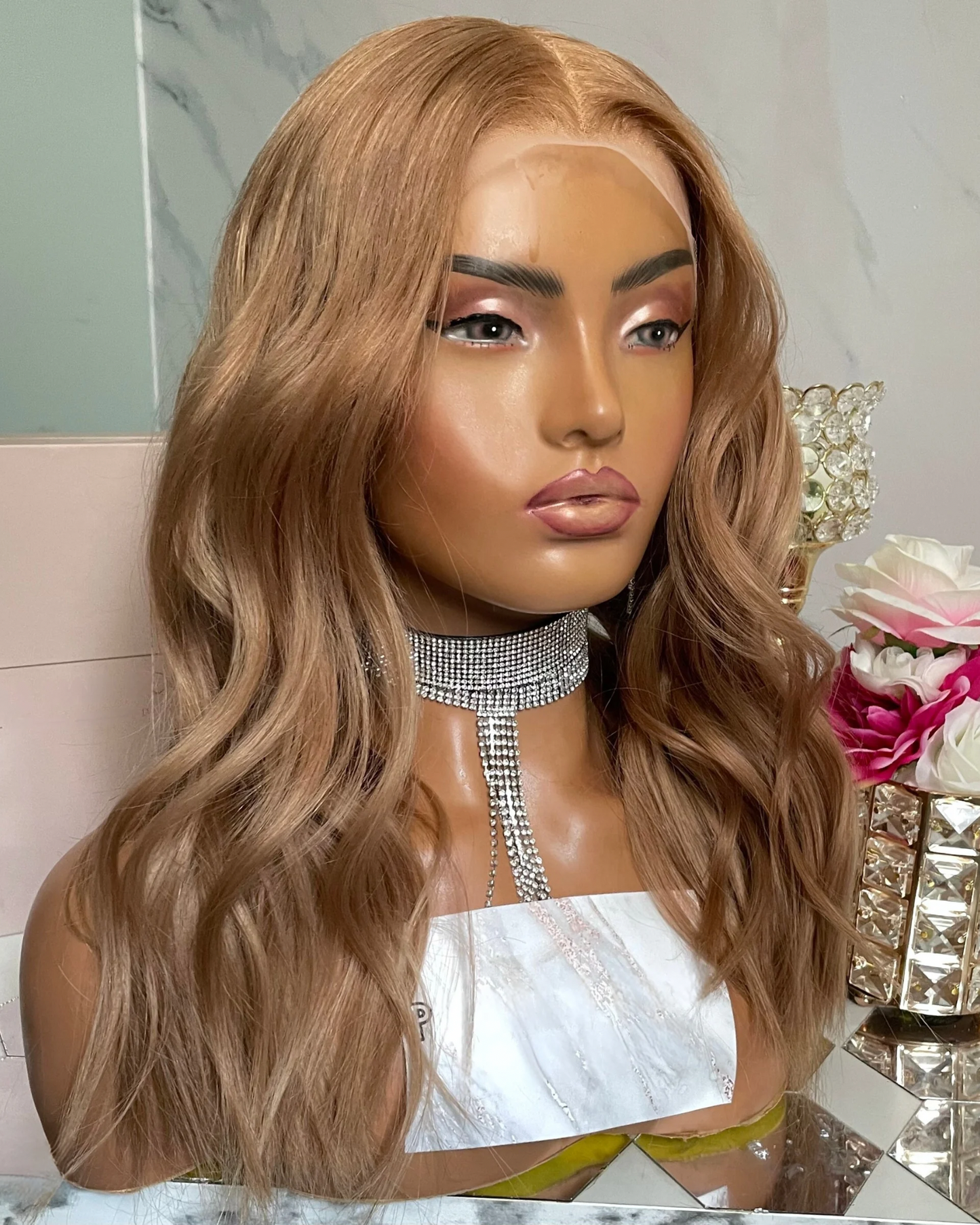 Paige 16" || Glueless Lace Front Wig