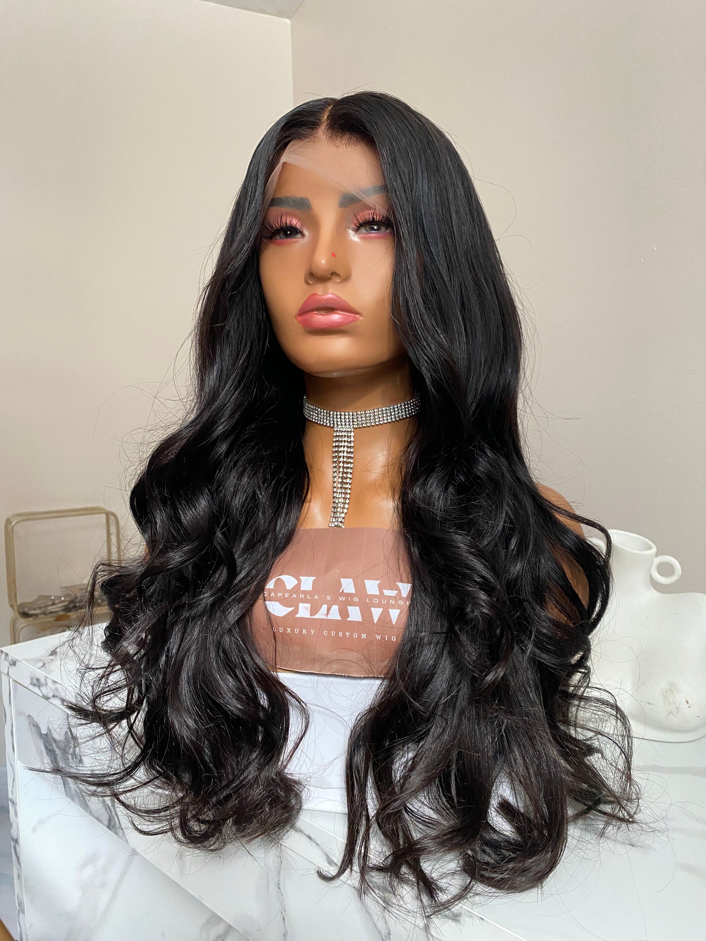 Kourtney 20" || Glueless Lace front wig