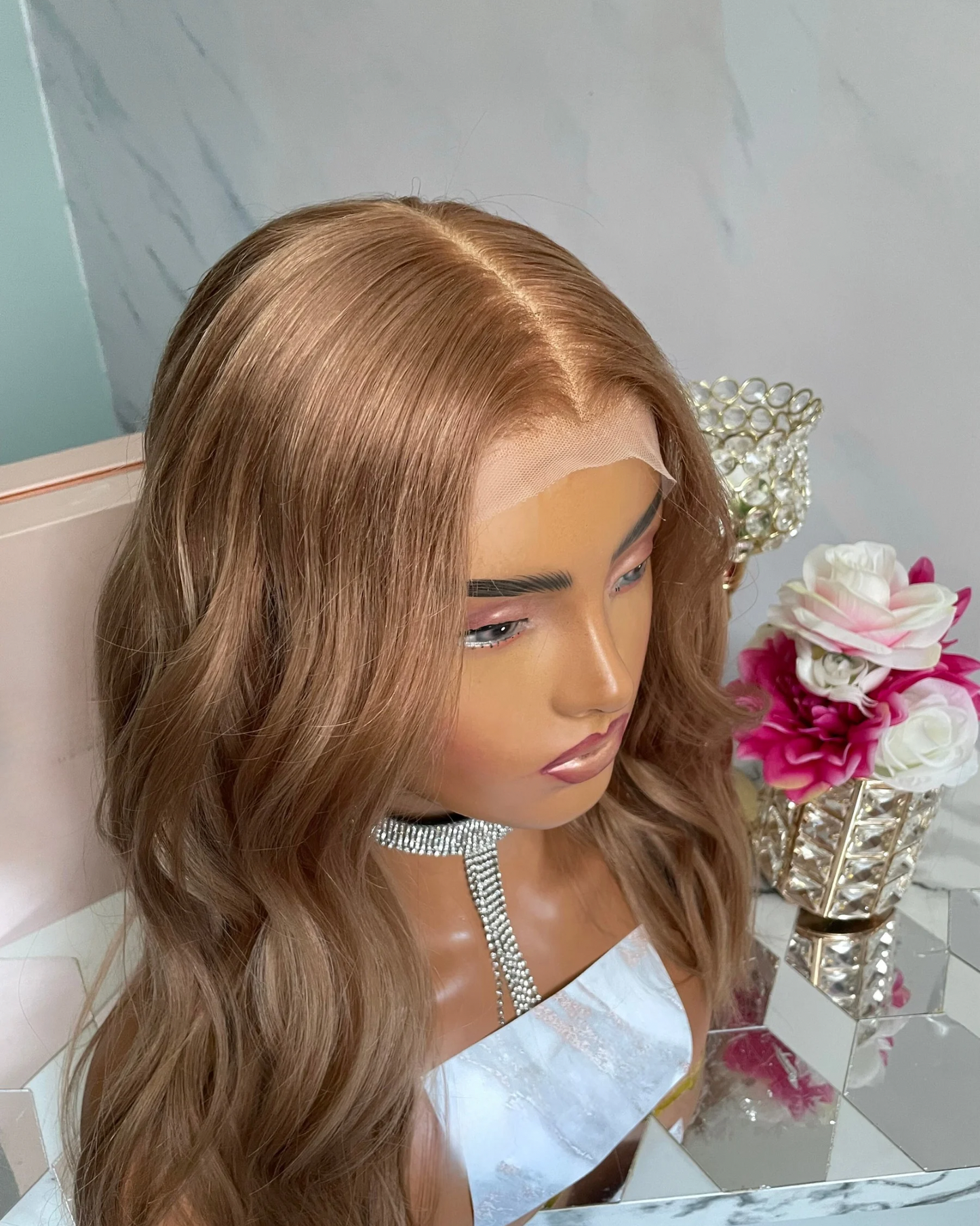 Paige 16" || Glueless Lace Front Wig